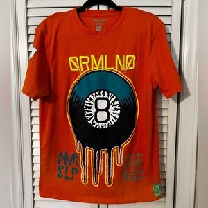 Dreamland Men's 8 Ball Graphic Print Crewneck T-Shirt